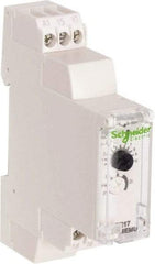 Schneider Electric - 10 hr Delay, Multiple Range SPDT Time Delay Relay - 8 Contact Amp, 24 to 240 VAC/VDC, Selector Switch - Caliber Tooling