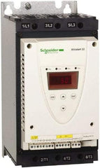 Schneider Electric - 75 Amp, 208 to 600 Coil VAC, 50/60 Hz, IEC Motor Starter - 1 Phase Hp: 20 at 208 Volt, 25 at 230 Volt, 3 Phase Hp: 50 at 460 Volt, 60 at 575 Volt - Caliber Tooling