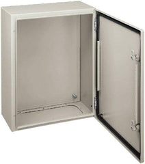 Schneider Electric - Steel Standard Enclosure Hinge Cover - NEMA 4, 400mm Wide x 400 mm High x 200mm Deep - Caliber Tooling