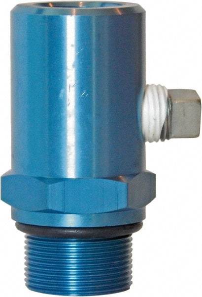 Parker - 1/2 NPT Air Compressor Vacuum Pump to Filter Adapter - 2.6" High, Use with Welch Pump Models #8907 - Caliber Tooling