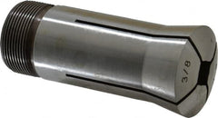 Lyndex - 3/8 Inch 5C Square Collet - 1.041-24 Internal Thread Size, Steel, 0.012 Inch TIR - Exact Industrial Supply