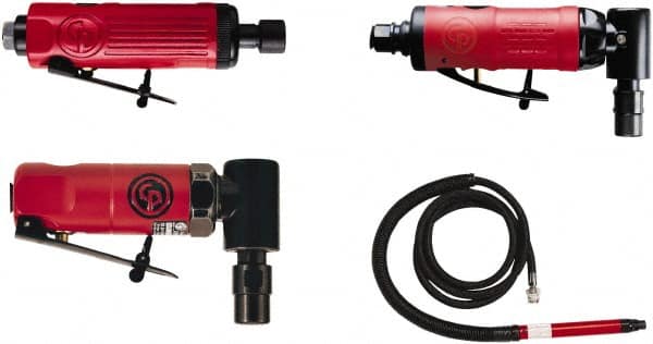 Chicago Pneumatic - 4 Piece, Air Die Grinder Kit - Caliber Tooling