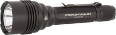 Streamlight - White LED Bulb, 1,100 Lumens, Industrial/Tactical Flashlight - Black Aluminum Body, 3 CR123A Lithium Batteries Included - Caliber Tooling