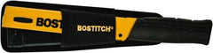 Stanley Bostitch - Manual Hammer Tacker - 1/4, 5/16, 3/8" Staples, 84 Lb Capacity, Yellow, Aluminum Die Cast - Caliber Tooling