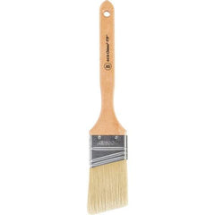 Wooster Brush - 2" Angled Synthetic Sash Brush - 2-11/16" Bristle Length, 7-7/8" Maple Fluted Handle - Caliber Tooling