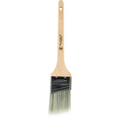 Wooster Brush - 2" Angled Synthetic Sash Brush - 2-7/16" Bristle Length, 7-1/4" Wood Rattail Handle - Caliber Tooling