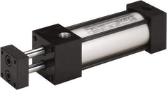 Norgren - 4" Stroke x 1-1/2" Bore Double Acting Air Cylinder - 1/4 Port, 250 Max psi, -20 to 200°F - Caliber Tooling