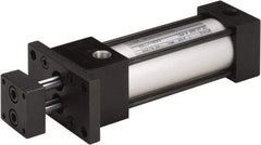 Norgren - 2" Stroke x 2-1/2" Bore Double Acting Air Cylinder - 1/4 Port, 250 Max psi, -20 to 200°F - Caliber Tooling