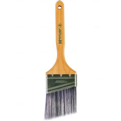 Wooster Brush - 3" Angled Synthetic Sash Brush - 3-3/16" Bristle Length, 7.88" Maple Fluted Handle - Caliber Tooling