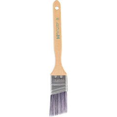 Wooster Brush - 1-1/2" Angled Synthetic Sash Brush - 2-7/16" Bristle Length, 7.88" Maple Fluted Handle - Caliber Tooling