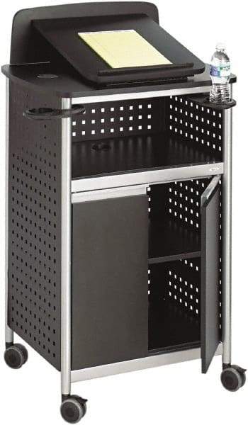 Safco - Laminated, Steel Portable Lectern - 22" Deep x 28-3/4" Wide x 49-3/4" High - Caliber Tooling