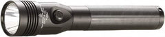 Streamlight - White LED Bulb, 800 Lumens, Industrial/Tactical Flashlight - Black Aluminum Body, 1 AA NiMH Battery Included - Caliber Tooling