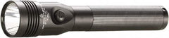 Streamlight - White LED Bulb, 800 Lumens, Industrial/Tactical Flashlight - Black Aluminum Body, 1 AA NiMH Battery Included - Caliber Tooling