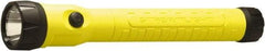 Streamlight - White LED Bulb, 130 Lumens, Industrial/Tactical Flashlight - Yellow Plastic Body, 1 4.8 V\xB6Sub-C Battery Included - Caliber Tooling