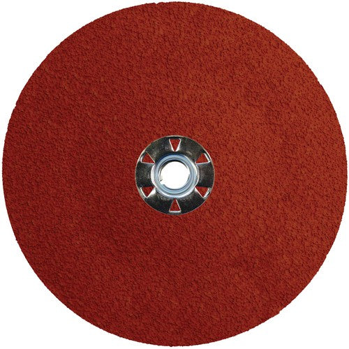 7X5/8-11 24G CER RESIN FIBER DISC - Caliber Tooling