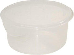 Rubbermaid - Round, Clear Polypropylene & Polycarbonate Food Storage Container - 10.6" High x 10" Wide - Caliber Tooling