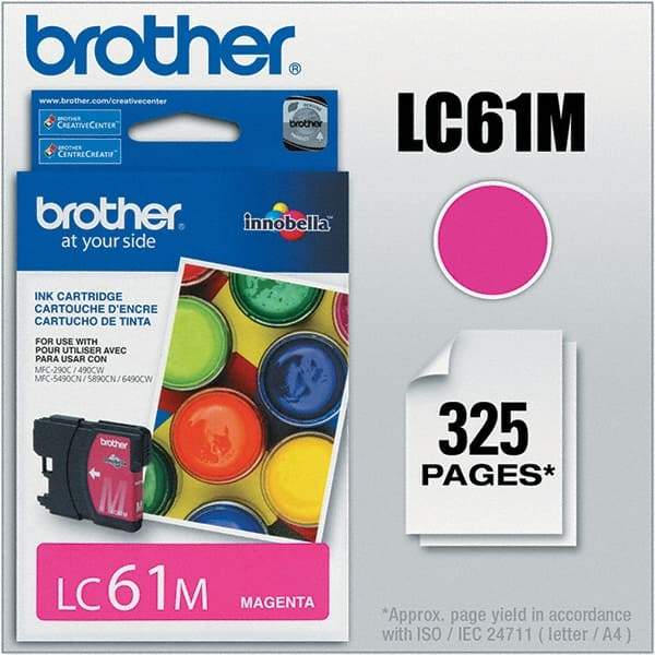 Brother - Magenta Ink Cartridge - Use with Brother DCP-J140W, 165C, 375CW, 385C, 395CN, 585CW, MFC-250C, 255CW, 290C, 295CN, 490CW, 495CW, J615W, 775CW, 790CW, 795CW, 990CW - Caliber Tooling