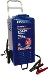 Associated Equipment - 6/12 Volt Battery Charger - 100 Amps/75 Amps, 375 Starter Amps - Caliber Tooling