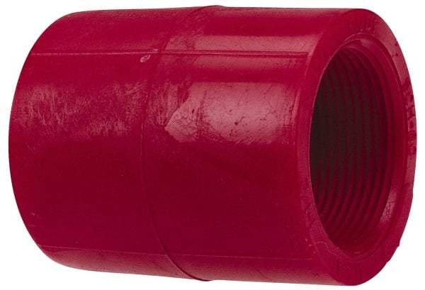 NIBCO - 1" PVDF Plastic Pipe Adapter Coupling - Schedule 80, S x FIPT End Connections - Caliber Tooling