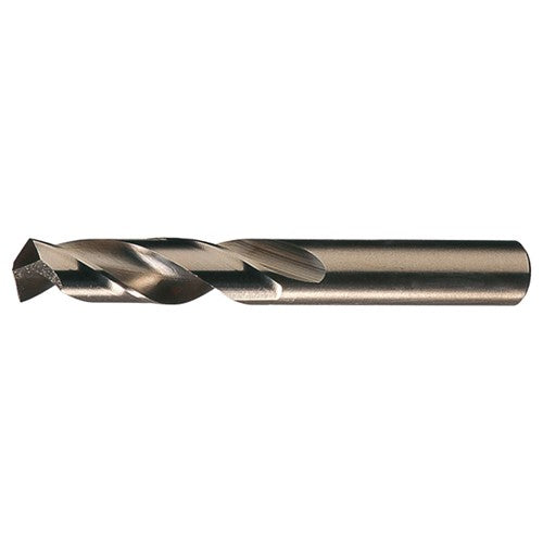 3/8 RHS / RHC HSS-CO 8% (M42) 135 Degree Split Point Heavy Duty Cobalt Screw Machine Drill - Straw / Gold Oxide