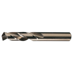 3/8 RHS / RHC HSS-CO 8% (M42) 135 Degree Split Point Heavy Duty Cobalt Screw Machine Drill - Straw / Gold Oxide