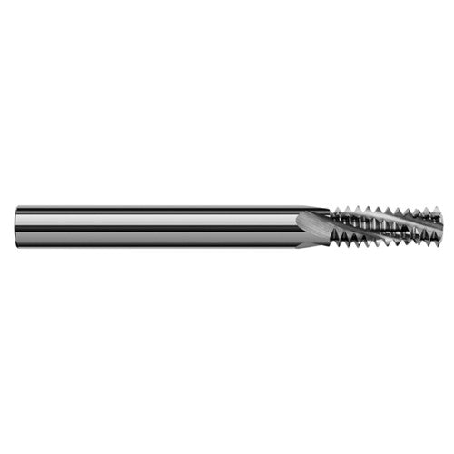 ‎0.0650″ Cutter Diameter × 0.1250″ (1/8″) Length of Cut Carbide Multi-Form #2-56 Thread Milling Cutter, 3 Flutes - Exact Industrial Supply