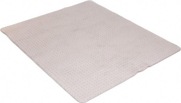 Aleco - 60" Long x 46" Wide, Chair Mat - Rectangular, Beveled Edge Style, Includes Anchorpoints - Caliber Tooling