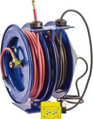 CoxReels - 50' Spring Retractable Hose Reel - 300 psi, Hose Included - Caliber Tooling