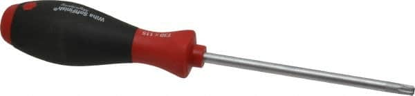 Wiha - T30 Torx Driver - 115mm Blade Length, 9-1/8" OAL, Ergonomic Handle - Caliber Tooling