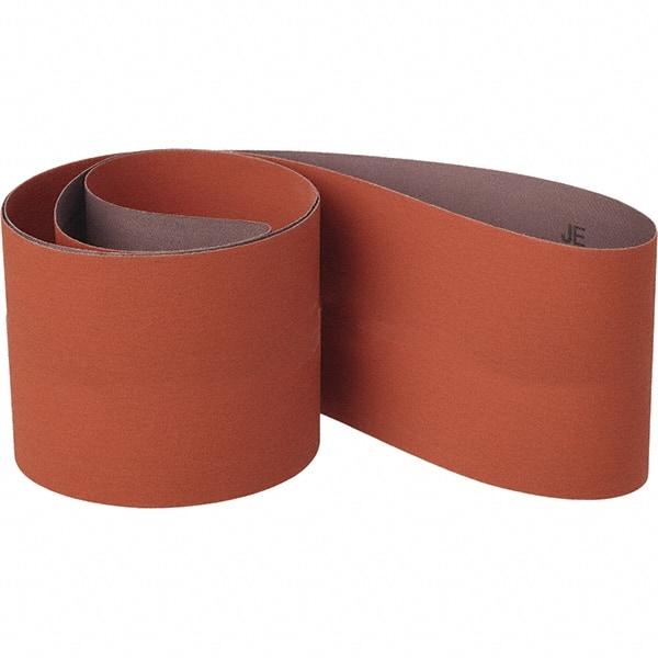 3M - 3" Wide x 132" OAL, 120 Grit, Ceramic Abrasive Belt - Ceramic, Coated, Cloth Backing - Caliber Tooling