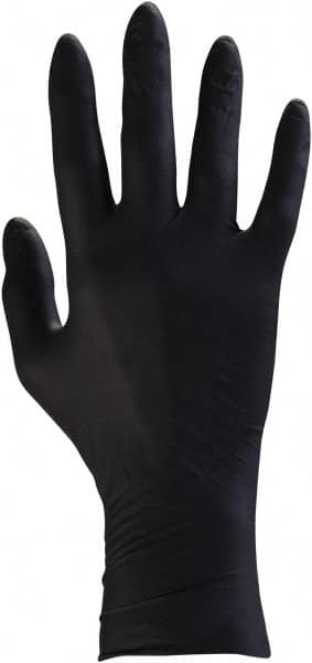 Microflex - Size XL, 4.7 mil, Industrial Grade, Powder Free Nitrile Disposable Gloves - Exact Industrial Supply