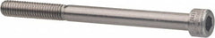 Holo-Krome - #8-32 UNC Hex Socket Drive, Socket Cap Screw - Grade 18-8 Stainless Steel, Uncoated, Partially Threaded, 2" Length Under Head - Caliber Tooling