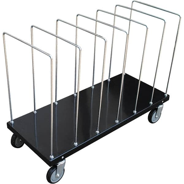 Vestil - 400 Lb Capacity Steel Carton Cart - 18" OAW, Rubber Casters - Caliber Tooling