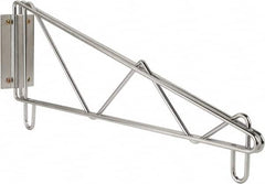 Value Collection - 2-1/2" Wide, 9" High, Open Shelving End Wall Bracket - 14" Deep, Use with NuLine Units - Caliber Tooling