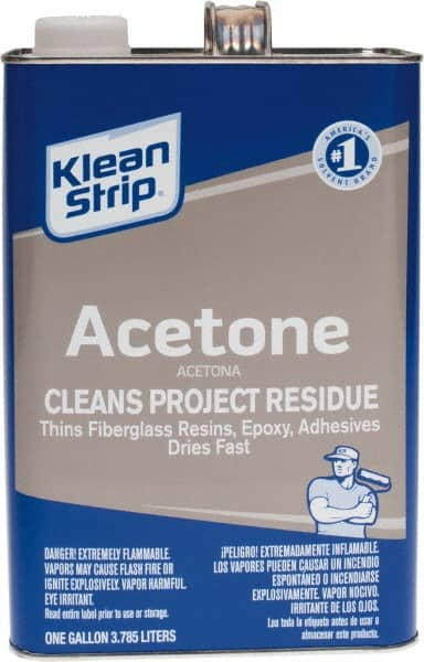 Klean-Strip - 1 Gal Acetone - Comes in Metal Can - Caliber Tooling