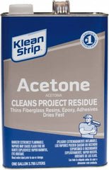 Klean-Strip - 1 Gal Acetone - Comes in Metal Can - Caliber Tooling