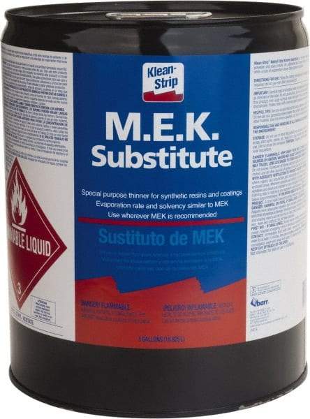 Klean-Strip - Paint Thinners & Strippers Type: MEK Container Size: 5 gal - Caliber Tooling