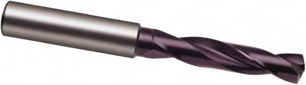 Guhring - 0.3677165" 140° Spiral Flute Solid Carbide Screw Machine Drill Bit - Caliber Tooling