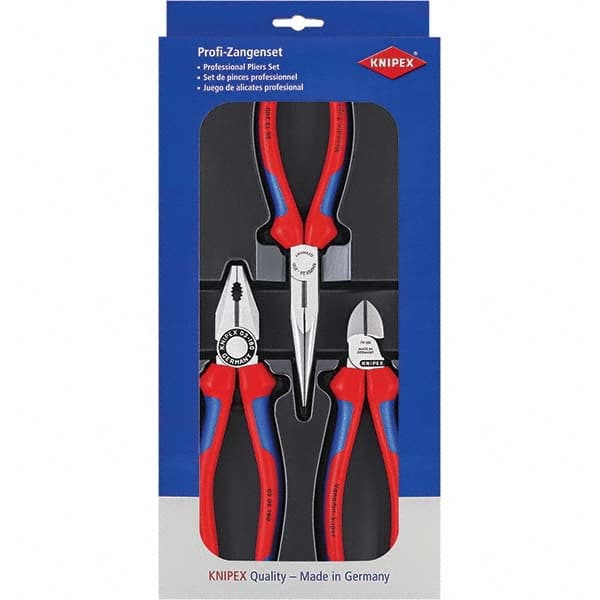 Knipex - Plier Sets Set Type: Assortment Number of Pieces: 3 - Caliber Tooling