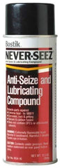 Bostik - 16 oz Aerosol Extreme Pressure Anti-Seize Lubricant - Copper, -297 to 1,800°F, Silver Gray, Water Resistant - Caliber Tooling