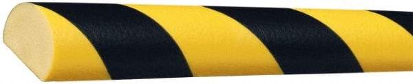 PRO-SAFE - Flexible Polyurethane Foam Type C Wall/Surface Protector - Yellow/Black - Caliber Tooling