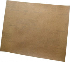 Norton - 120 Grit, Garnet Sanding Sheet - 11" Long x 9" Wide, Fine Grade, A Weighted Paper Backing - Caliber Tooling