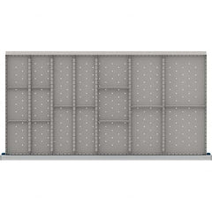 LISTA - 17-Compartment Drawer Divider Layout for 3.15" High Drawers - Caliber Tooling