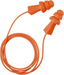 Tasco - Reusable, Corded, 27 dB, Flange Earplugs - Orange - Caliber Tooling