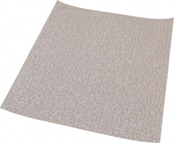 Norton - 120 Grit, Aluminum Oxide Sanding Sheet - 11" Long x 9" Wide, Fine Grade, B Weighted Paper Backing - Caliber Tooling