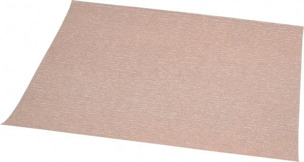 Norton - 320 Grit, Aluminum Oxide Sanding Sheet - 11" Long x 9" Wide, Extra Fine Grade, B Weighted Paper Backing - Caliber Tooling