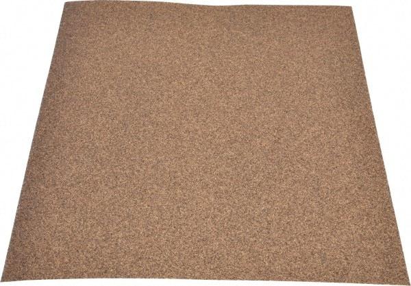 Norton - 60 Grit, Aluminum Oxide Sanding Sheet - 11" Long x 9" Wide, Medium Grade, C Weighted Paper Backing - Caliber Tooling