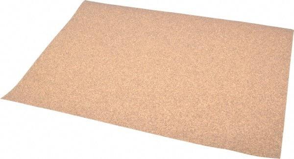 Norton - 80 Grit, Aluminum Oxide Sanding Sheet - 11" Long x 9" Wide, Medium Grade, D Weighted Paper Backing - Caliber Tooling