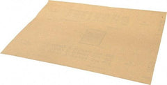 Norton - 220 Grit, Aluminum Oxide Sanding Sheet - 11" Long x 9" Wide, Very Fine Grade, A Weighted Paper Backing - Caliber Tooling