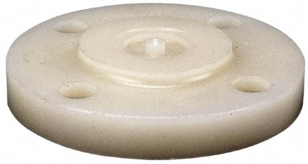 NIBCO - 3/4" Pipe, 3-7/8" OD, PVDF Blind Pipe Flange - Schedule 80, Natural - Caliber Tooling